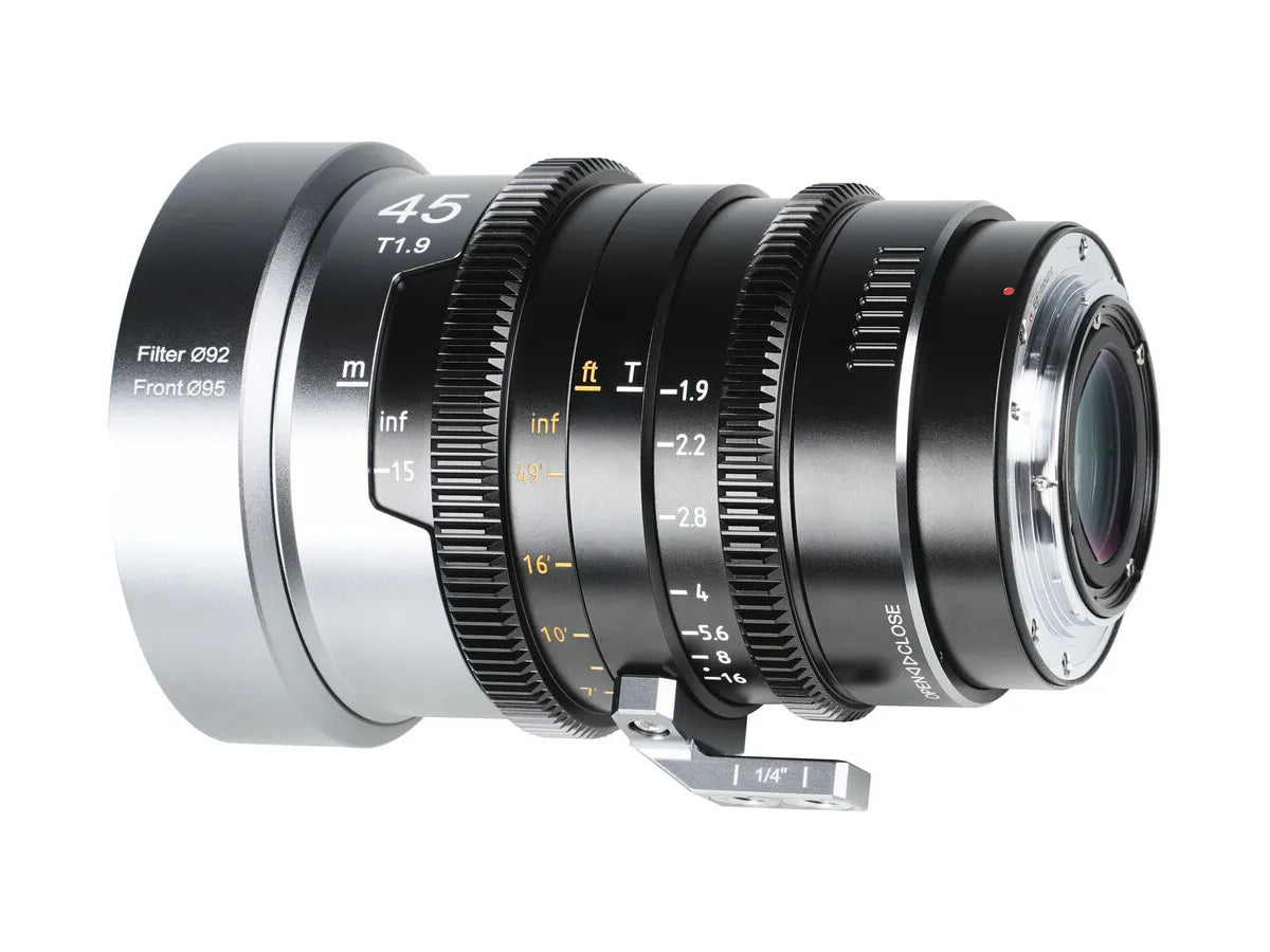 Sirui IronStar 45mm T1.9 Lens - Blue Flare