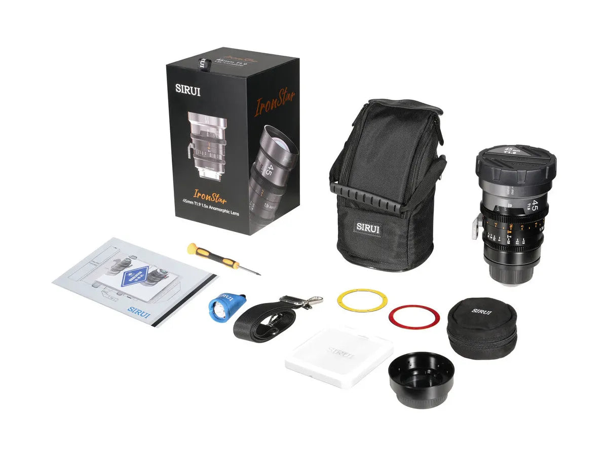 Sirui IronStar 45mm T1.9 Lens - Neutral Flare