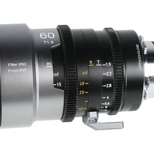Sirui IronStar 60mm T1.9 Lens - Blue Flare