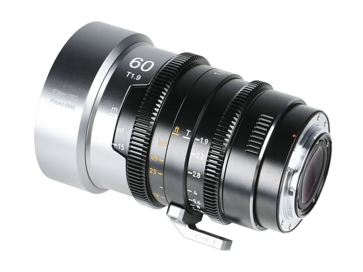 Sirui IronStar 60mm T1.9 Lens - Blue Flare