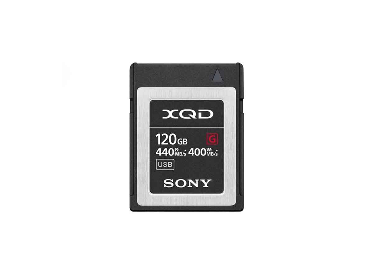 Sony QDG120F XQD G-Series 120GB 400MB/s Read/ Write