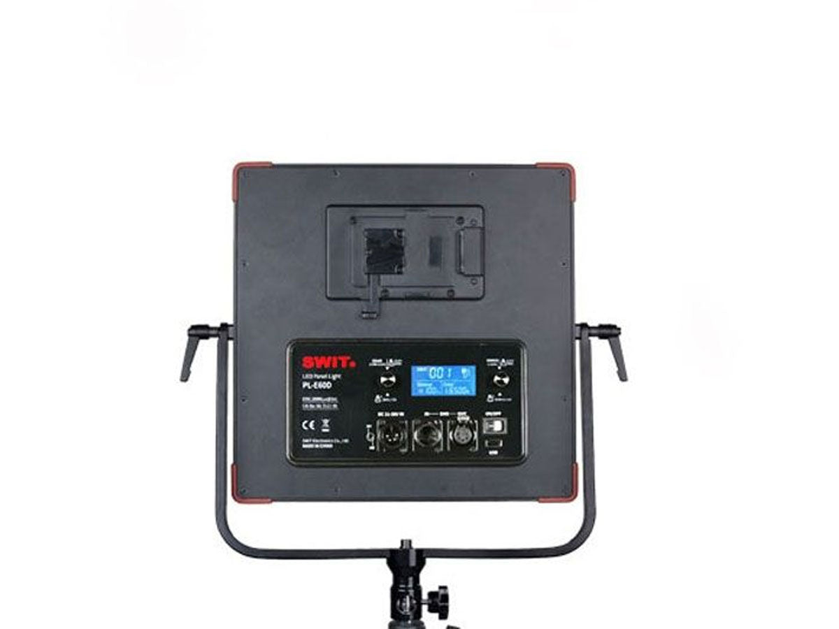 Swit PL-E60D Portable Bi-Colour LED Panel PL-E60D DMX Single Light