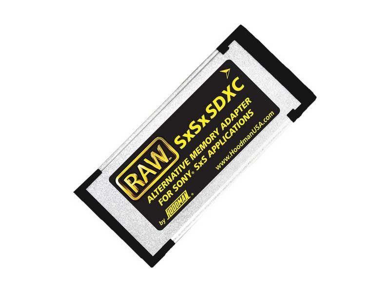Hoodman RAW SxSxSDXC Memory Adapter