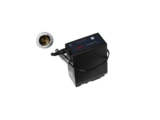 Teradek Battery for Canon BP-945 25cm 2pin Power Connector to Barrel Adapter Cable