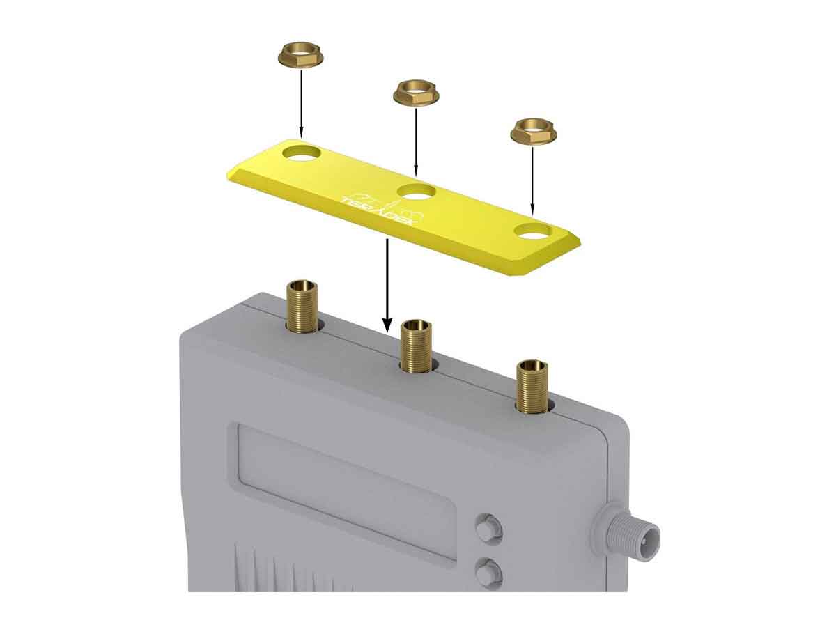 Teradek Yellow Identification Plate for Bolt 1000/3000 Receiver