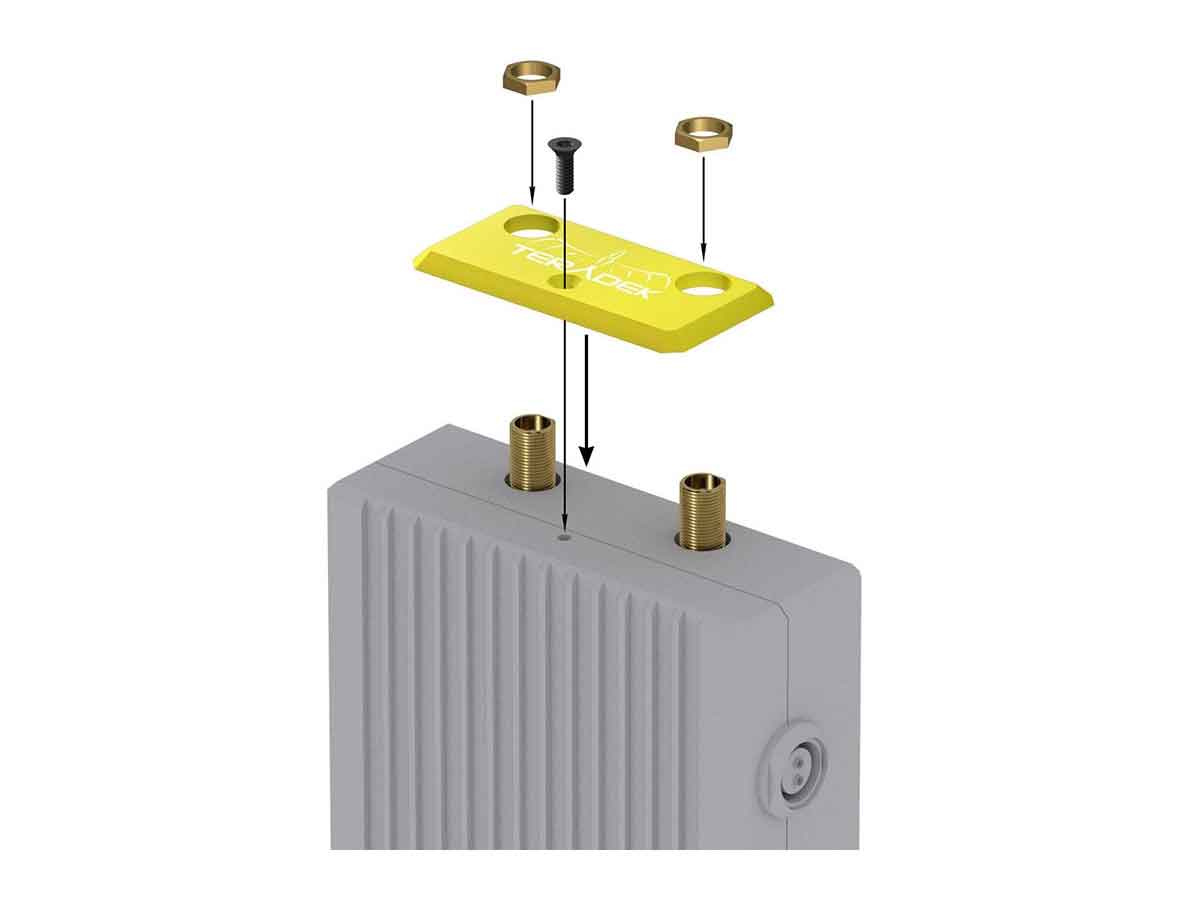 Teradek Yellow Identification Plate for Bolt 1000/3000 Transmitter