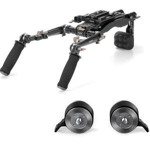 TiLTA TA-LSR Lightweight Shoulder Rig System - Basic Kit + Rotatable ARRI Rosette