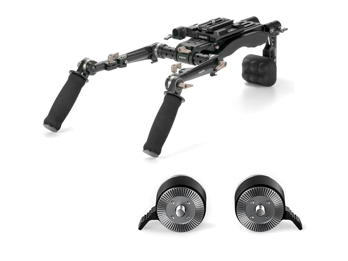 TiLTA TA-LSR Lightweight Shoulder Rig System - Basic Kit + Rotatable ARRI Rosette