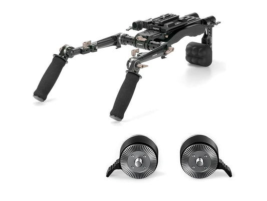TiLTA TA-LSR Lightweight Shoulder Rig System - Basic Kit + Rotatable ARRI Rosette
