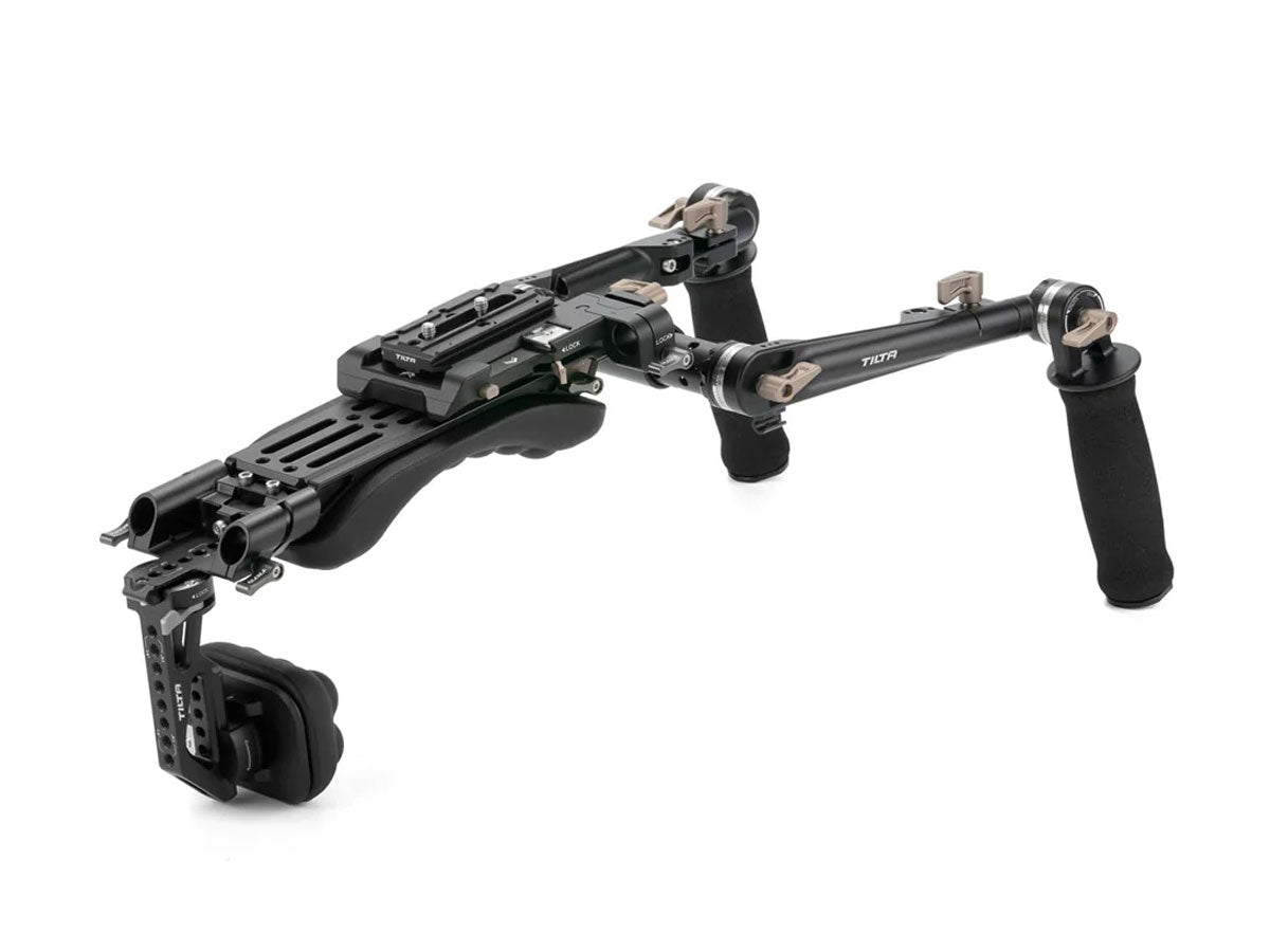 TiLTA TA-LSR Lightweight Shoulder Rig System - Basic Kit + Battery Plate + 99WH Battery
