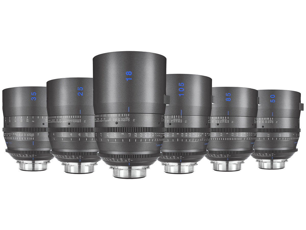 Tokina Cinema Vista One 6-Lens Kit PL Mount Imperial  (18mm, 25mm, 35mm, 50mm, 85mm,105mm)