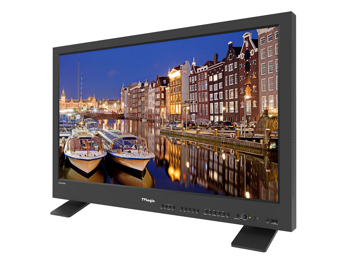 TV Logic LUM-328G 32â€ 4K/UHD High Brightness HDR Emulation Monitor