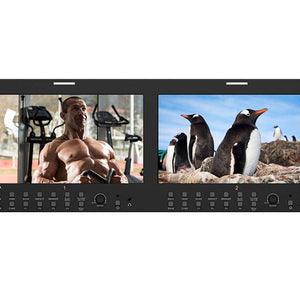 TV Logic RKM-290A Dual 9â€ LCD Rack Monitor