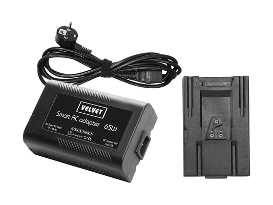 Velvet AC Power Adaptor with V-Mount for Velvet 1 Mini