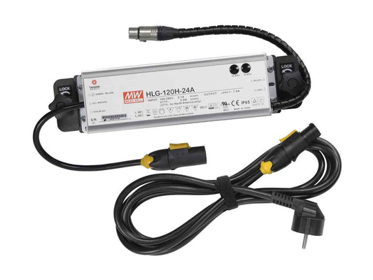 Velvet AC Power Adaptor XLR 3-Pin with Quick-Mount for Velvet 2 Studio with 3.5m PowerCon Cable