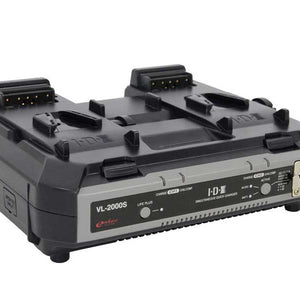 IDX 2 x DUO-C198P Batteries, 1 x VL-2000S Simultaneous Charger