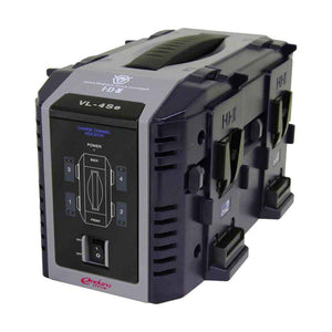 IDX 4 x DUO-C98P Batteries, 1 x VL-4Se Simultaneous Charger