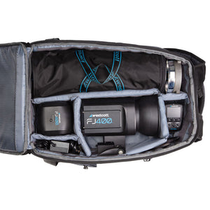 Westcott FJ400 Strobe 1-Light Backpack Kit with FJ-X2m Universal Wireless Trigger and Rapid Box Switch Octa-S