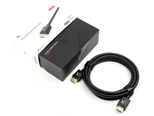 ZILR High Speed HDMI Cable with Ethernet (Hyper-Thin 4Kp60 Secure Type-A) - 45cm / 17.7in